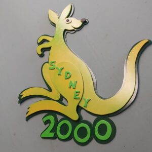 Sydney 2000 memorabilia 45x45cm