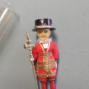 Vintage UK British Guard tourist doll