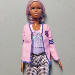 Barbie doll purple hair 1990