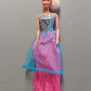 Barbie doll in shimmering outfit