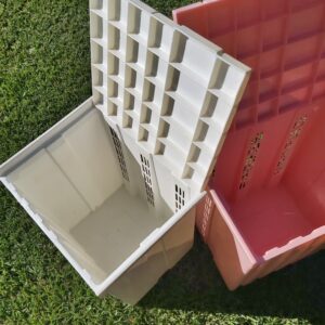 Vintage 1970's laundry hamper pink Pickup only