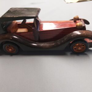 Vintage timber model car