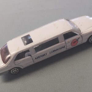 Vintage13cm diecast metal Airport Limousine 1990